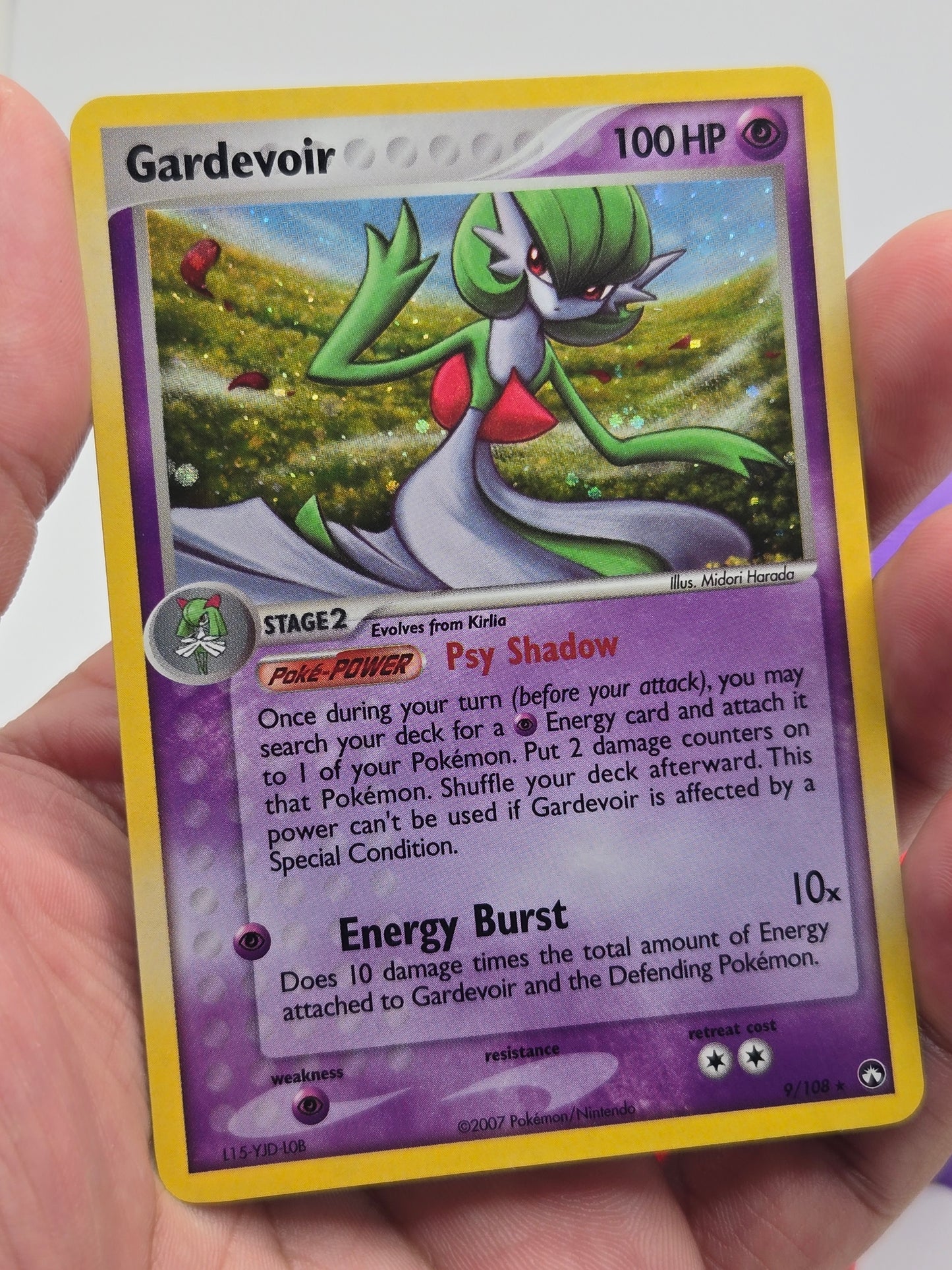 2007 Power Keepers - Gardevoir 9/108