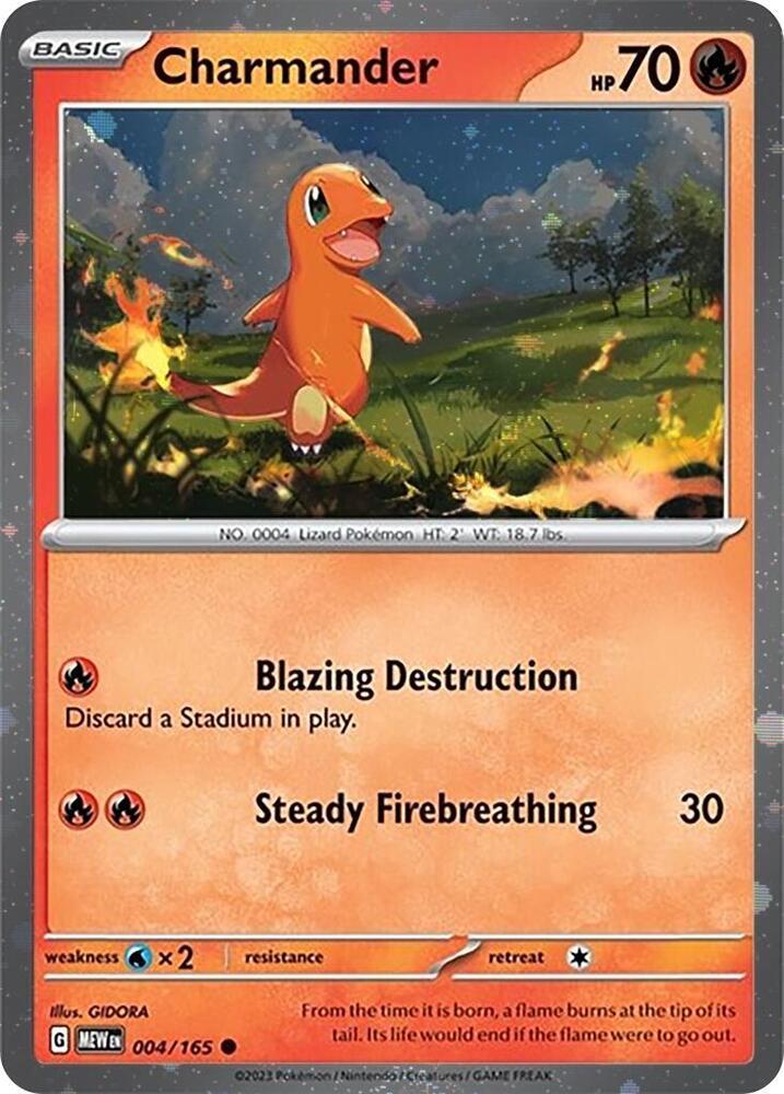 2023 Scarlet & Violet 151 - Charmander 4/165