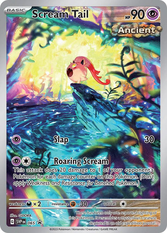 2023 Scarlet & Violet Promo Cards - Scream Tail #65