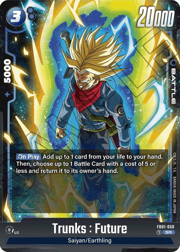 2024 Dragon Ball Fusion World Awakened Pulse - Trunks : Future FB01-050
