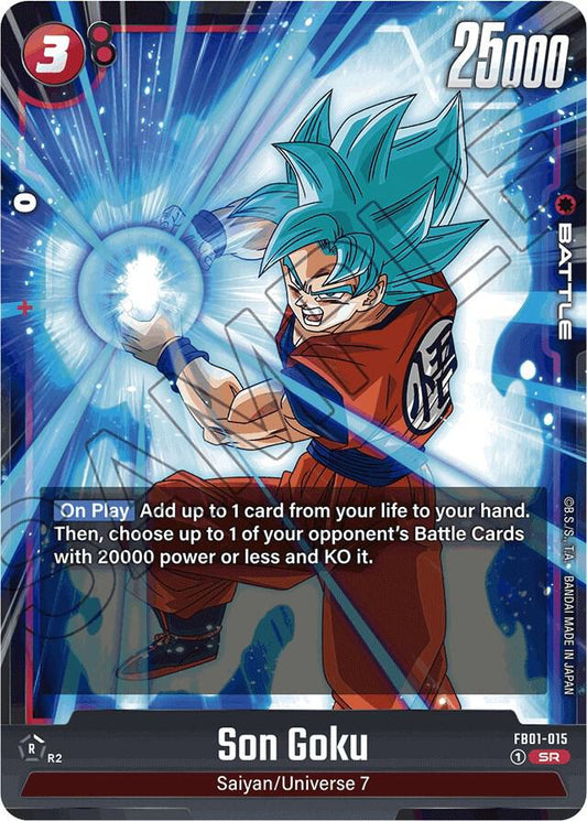 2024 Dragon Ball Fusion World Awakened Pulse - Son Goku FB01-015