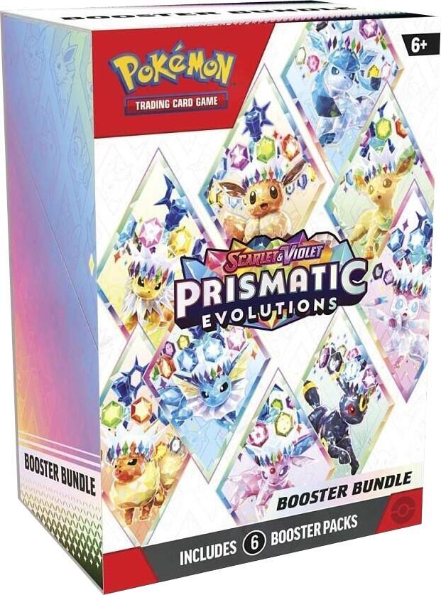 2025 Pokémon Prismatic Evolutions Booster Bundle