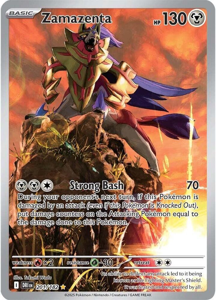 2025 Destined Rivals - Zamazenta 201/182