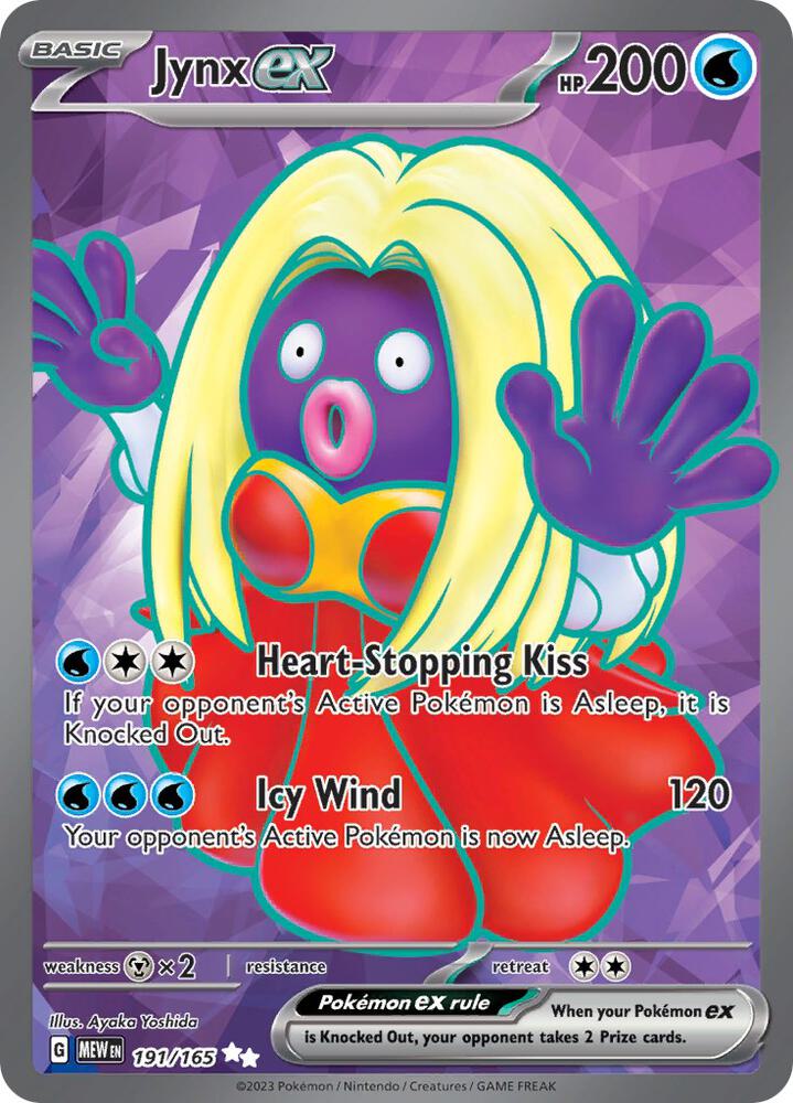 2023 Scarlet & Violet 151 - Jynx ex 191/165