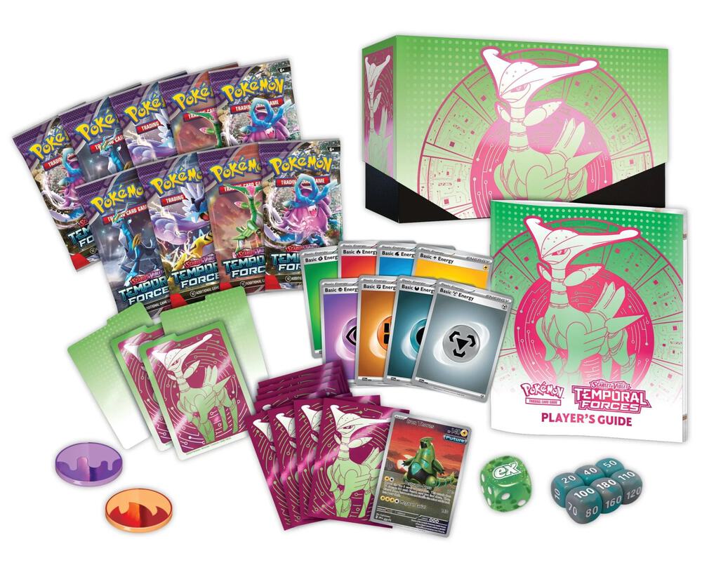 Scarlet and Violet: Temporal Forces ETB - Iron Leaves