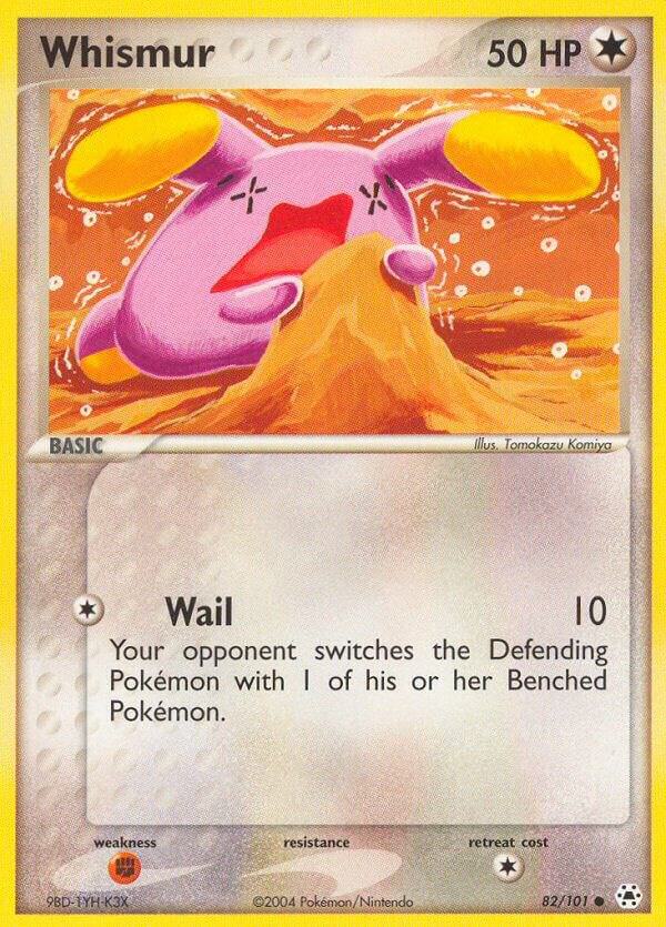 2004 Hidden Legends - Whismur 82/101