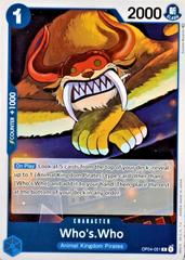 2023 One Piece Kingdoms Of Intrigue - Who's.Who OP04-051