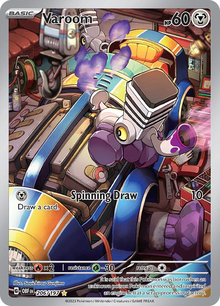 2023 Obsidian Flames - Varoom 206/197
