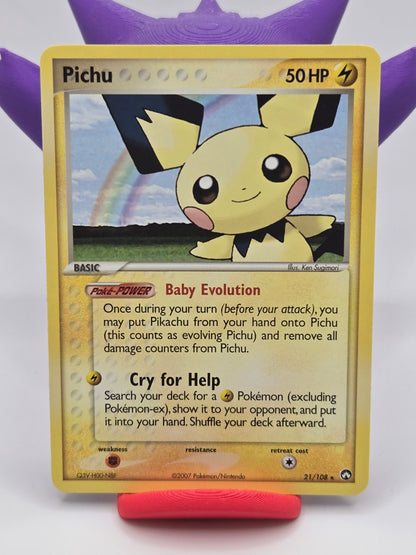 2007 Power Keepers - Pichu 21/108