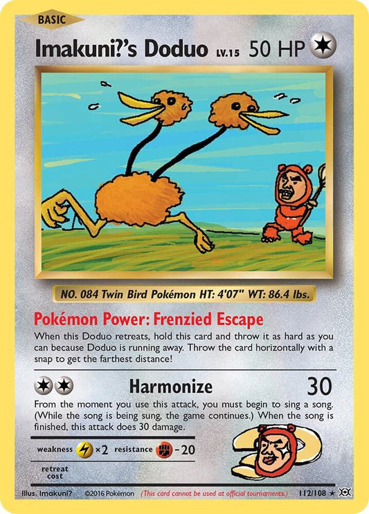 2016 XY Evolutions - Imakuni?'s Doduo 112/108