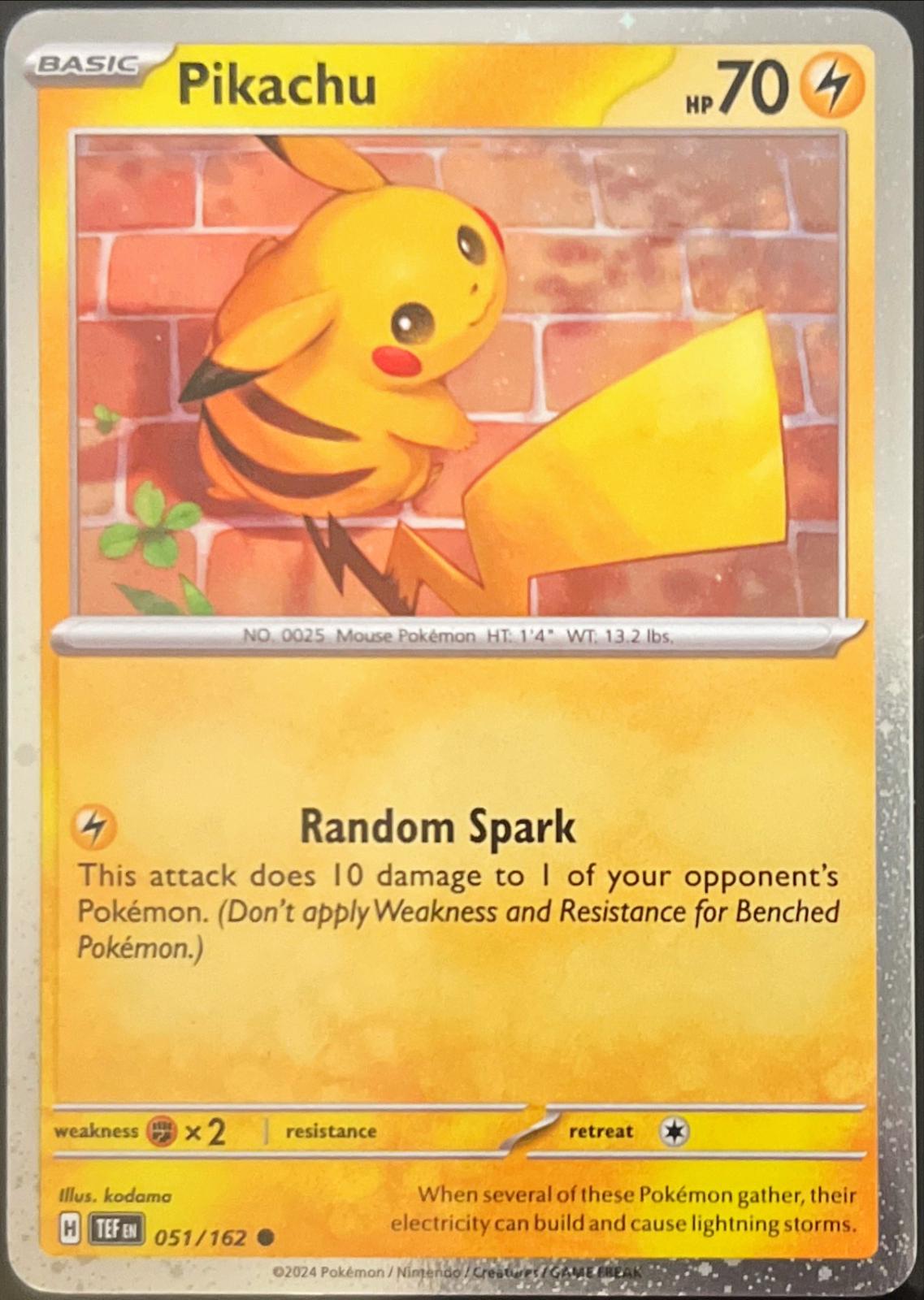 2024 Temporal Forces - Pikachu 51/162