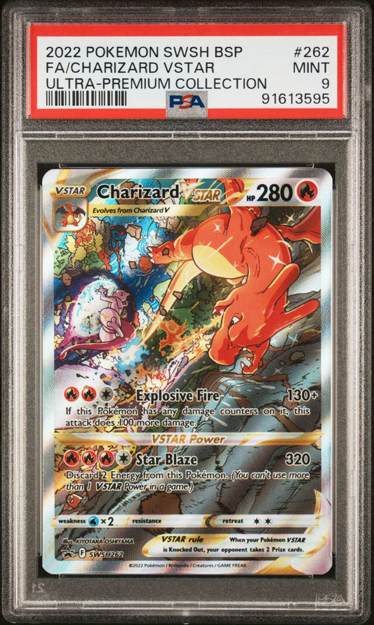 2022 Ultra-Premium Collection - Charizard VStar SWSH262 Promo PSA 9