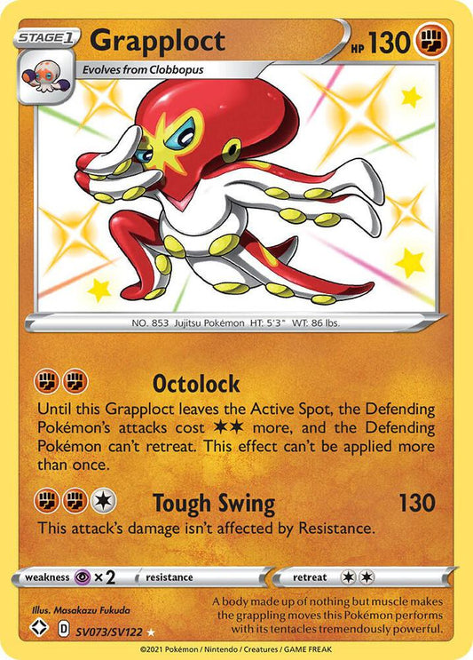 2021 Shining Fates - Grapploct SV73/SV122