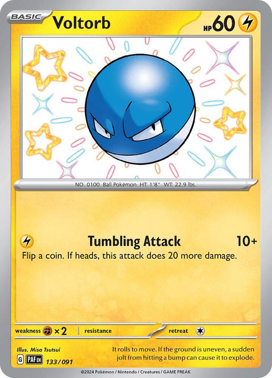 2024 Paldean Fates - Voltorb 133/91
