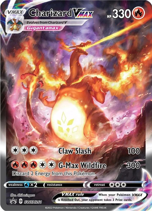 2022 Sword & Shield Promo Cards - Charizard VMAX SWSH261