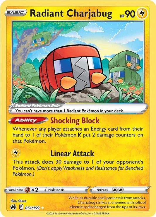 2023 Crown Zenith - Radiant Charjabug 51/159