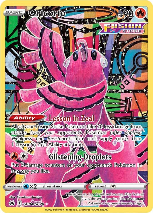 2023 Crown Zenith: Galarian Gallery - Oricorio GG04/GG70