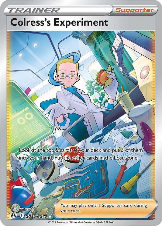 2023 Crown Zenith: Galarian Gallery - Colress's Experiment GG59/GG70