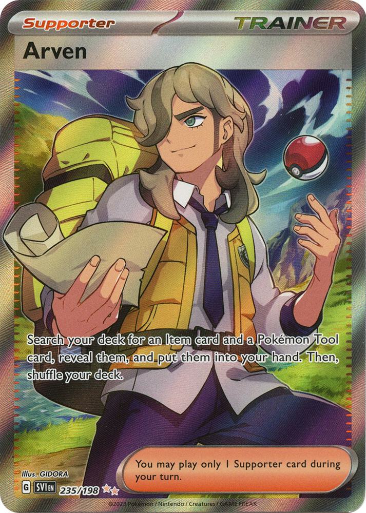 2023 Scarlet & Violet Base Set - Arven 235/198