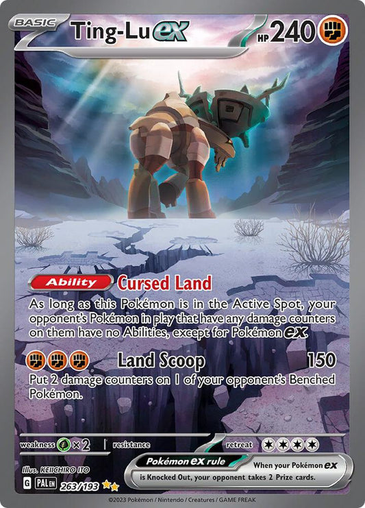 2023 Paldea Evolved - Ting-Lu ex 263/193