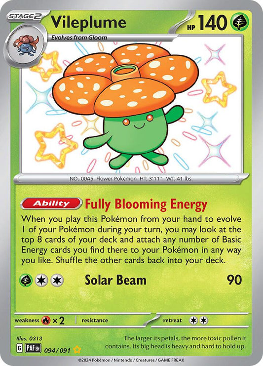 2024 Pladean Fates - Vileplume 94/91