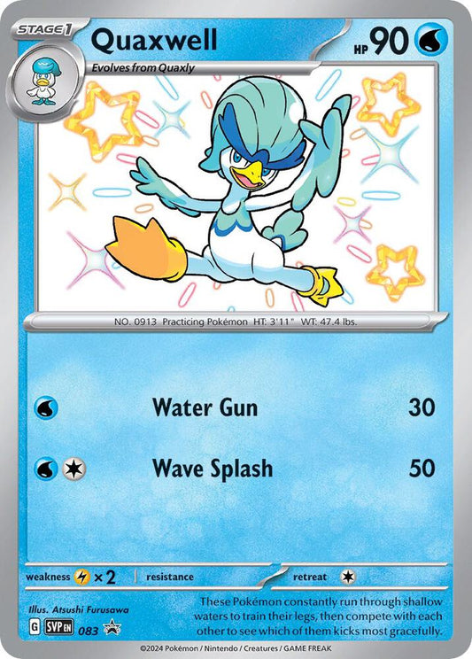 2024 Scarlet & Violet Promo Cards - Quaxwell #83