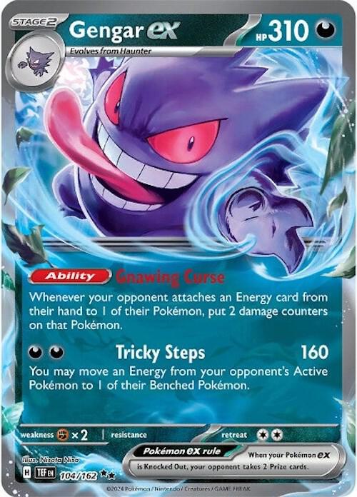 2024 Temporal Forces - Gengar ex 104/162