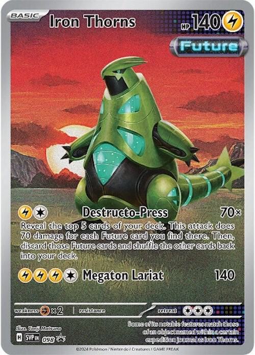2024 Scarlet & Violet Promo Cards - Iron Thorns #98