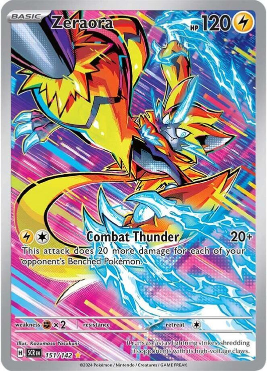 2024 Stellar Crown - Zeraora 151/142