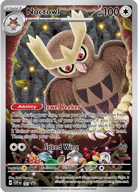 2024 Scarlet & Violet Promo Cards - Noctowl 141