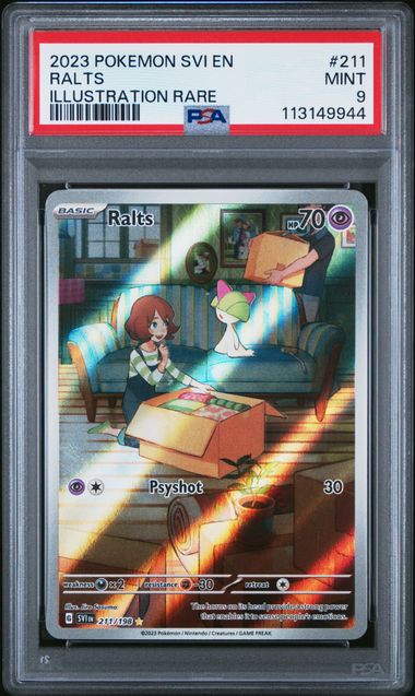 2023 Scarlet & Violet Base Set - Ralts #211 PSA 9