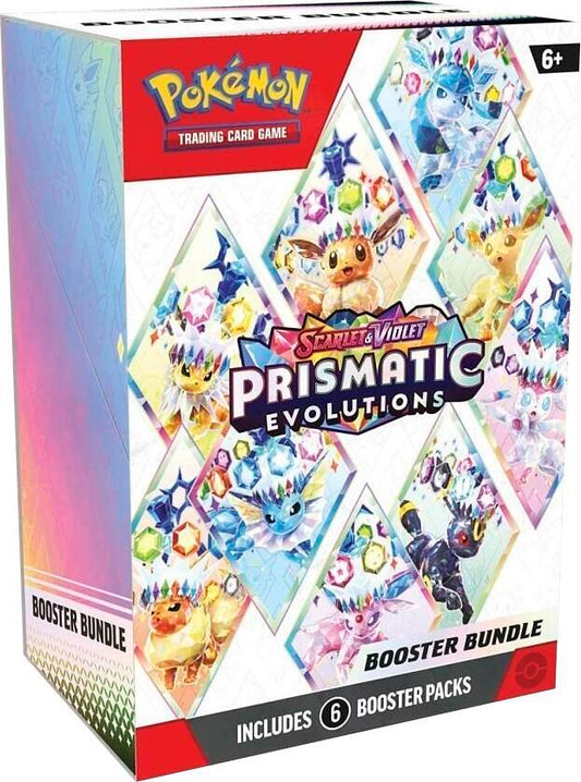 2025 Pokémon Prismatic Evolutions Booster Bundle