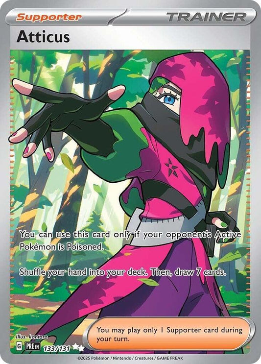 2025 Prismatic Evolutions - Atticus 133/131