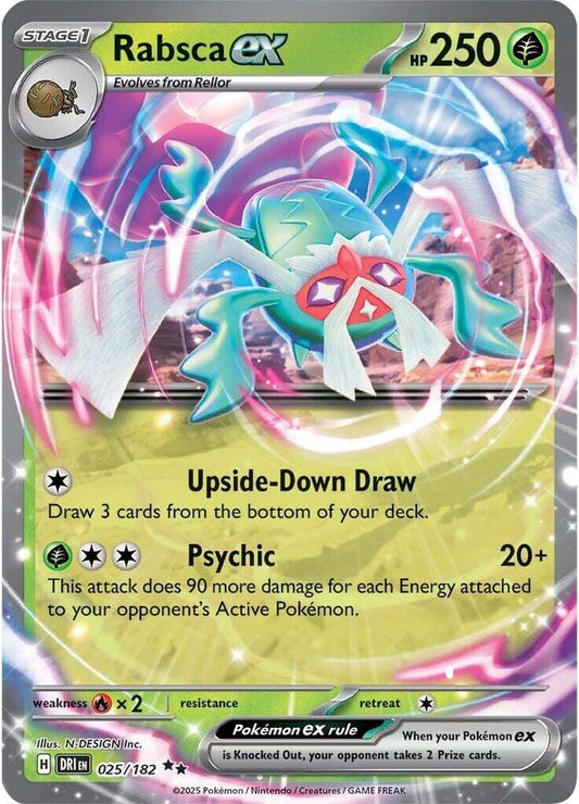 2025 Destined Rivals - Rabsca ex 25/182