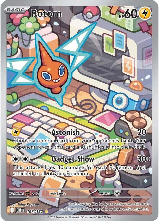 2025 Destined Rivals - Rotom 197/182
