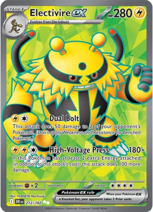 2025 Destined Rivals - Electivire ex 212/182