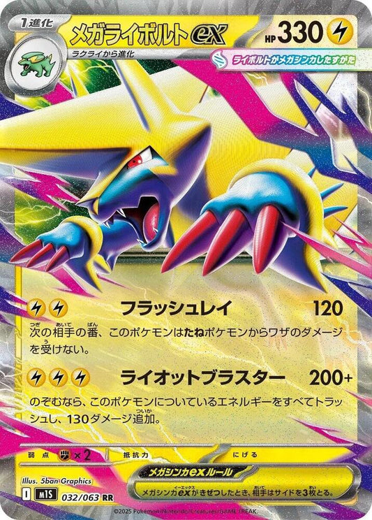 2025 Japanese Mega Symphonia - Mega Manectric 32/63