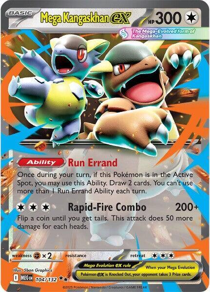 2025 Mega Evolution - Mega Kangaskhan ex 104/132