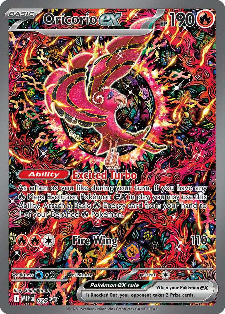2025 Mega Evolution Promo - Oricorio ex #24