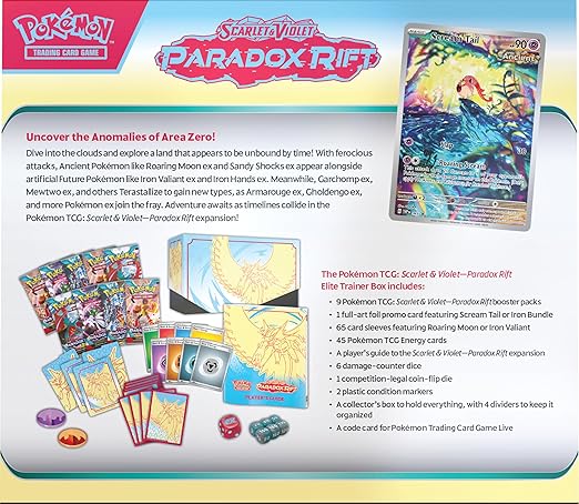 Scarlet and Violet: Paradox Rift ETB Box - Roaring Moon