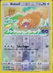 2022 Pokemon GO - Bidoof [Ditto] 59/78