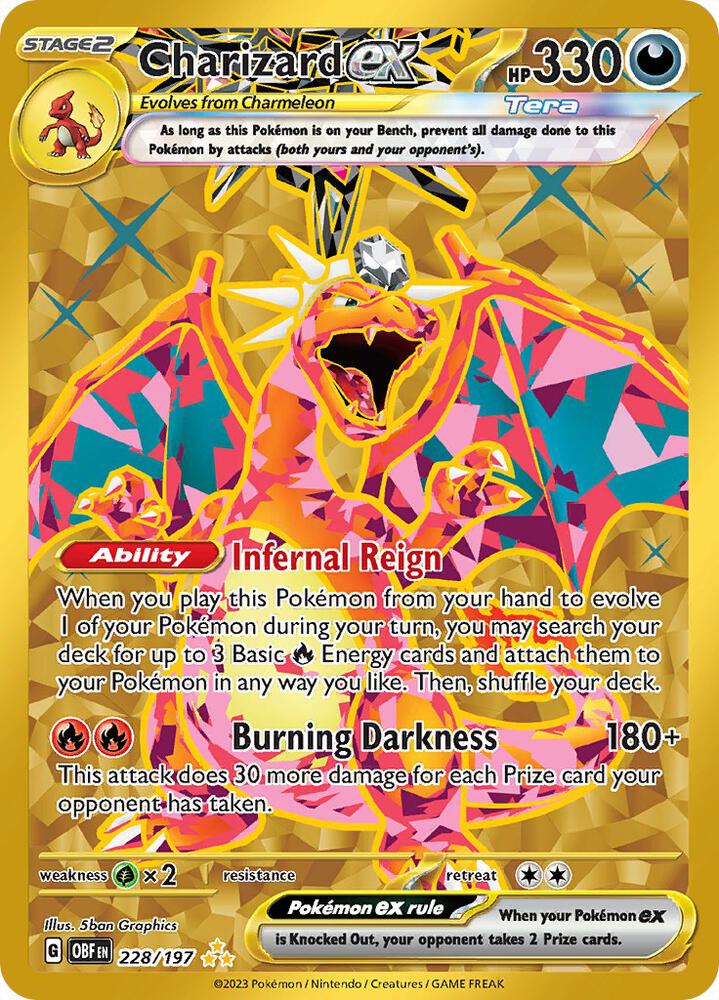 2023 Obsidian Flames - Charizard ex 228/197