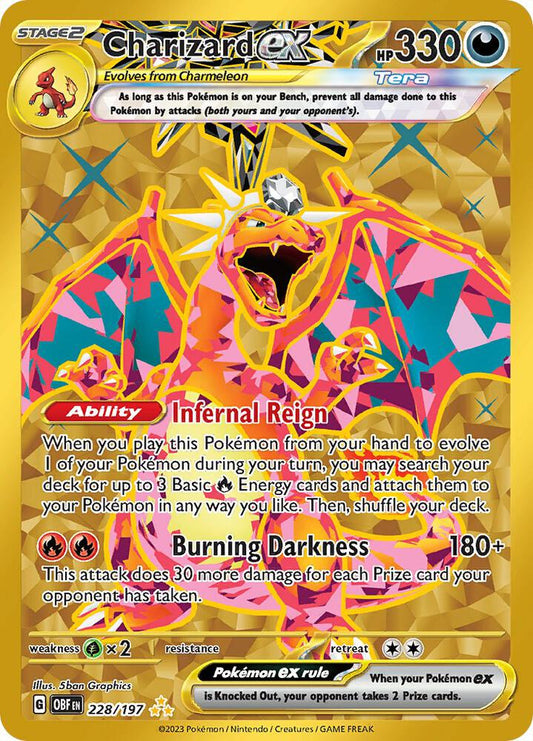 2023 Obsidian Flames - Charizard ex 228/197
