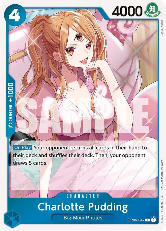 2023 One Piece Wings of the Captain - Charlotte Pudding OP06-047