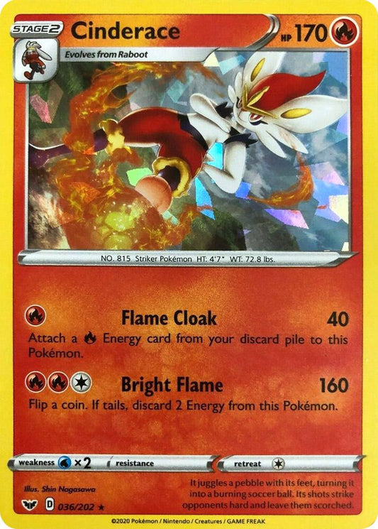 2020 Deck Exclusives - Cinderace 036/202