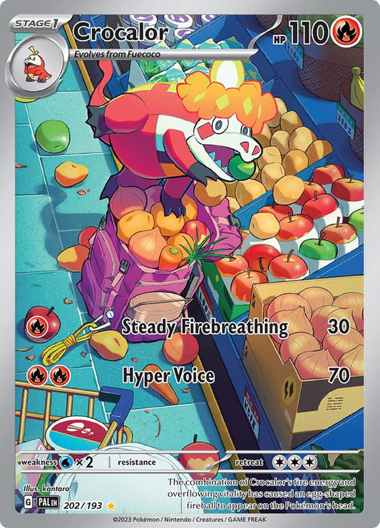 2023 Paldea Evolved  - Crocalor 202/193