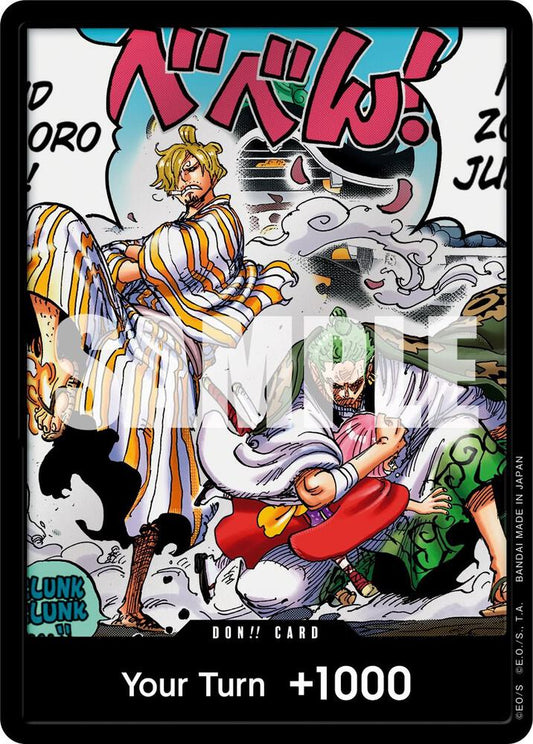 2023 One Piece Wings of the Captain - DON!! Card (Alternate Art) OP06