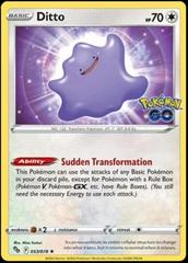 2022 Pokémon GO - Ditto 53/78