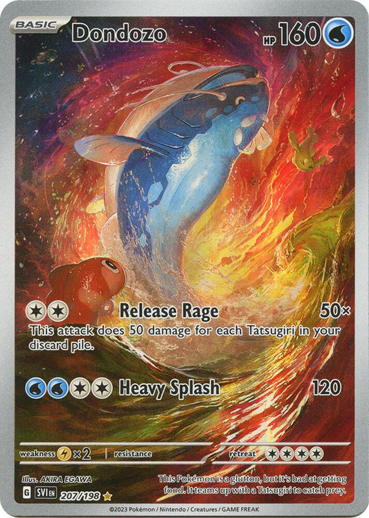 2023 Scarlet & Violet Base Set - Dondozo 207/198