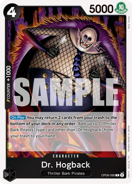 2023 One Piece Wings of the Captain - Dr.Hogback OP06-090